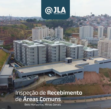recebimento de áreas comuns feita por nós em belo horizonte