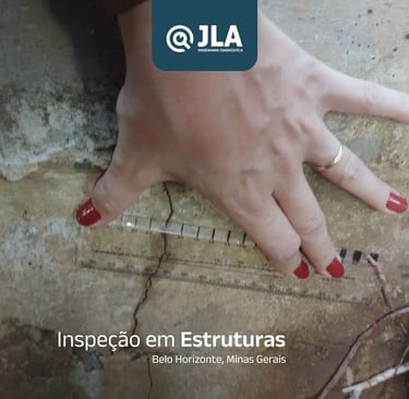 inspeção em estrutura feita por nós em belo horizonte