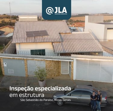 inspeção em estrutura feita por nós em são sebastião do paraíso