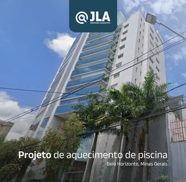 projeto de aquecimento de piscina feito por nós em belo horizonte