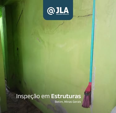 inspeção em estruturas feita por nós em betim