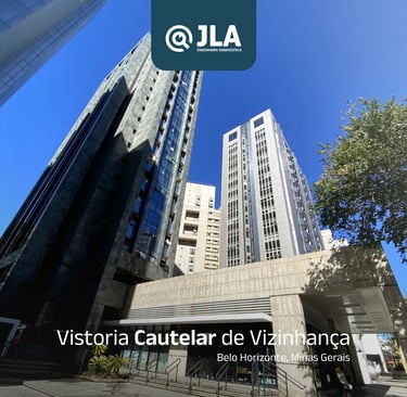 vistoria cautelar de vizinhança feita por nós em belo horizonte