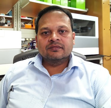 Dr. Anil Kumar Ram, a distinguished scholar with a Ph.D. in Immunopathology.
