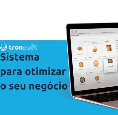 sistema para food, para bares e restaurantes, deliverys e cafés