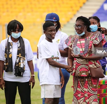 A post from Comfort Owusu, a football player for Hasaacas Ladies and Ghana national team(black princ