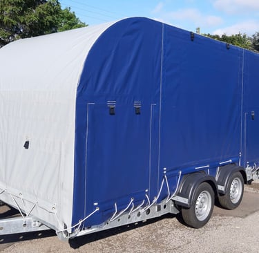 PRG E Tech covered trailer