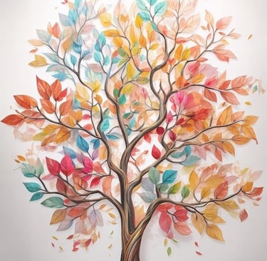 colourful tree