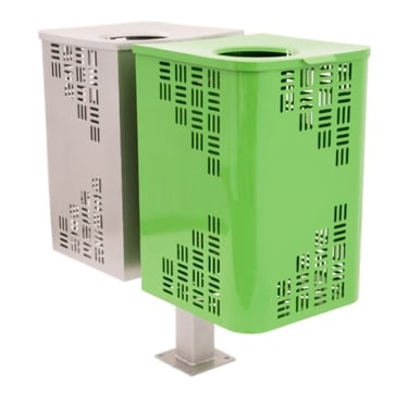 Bote de basura de acero GRANDE 2