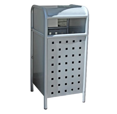 Bote de basura de acero