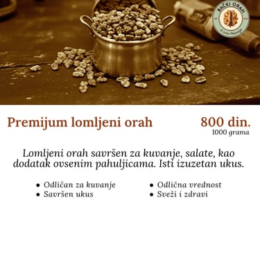 Premijum lomljen orah