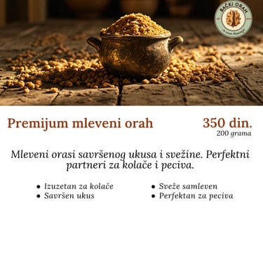 Premijum mleven orah