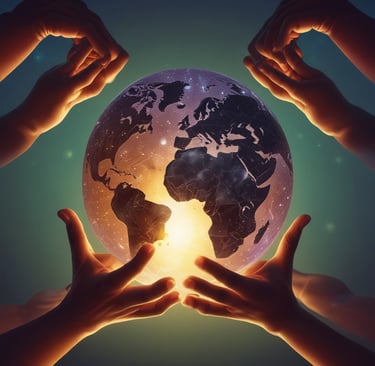 An inspiring image of a community event highlighting African descendants.