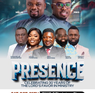 willie and mike paa boateng nanasei de worship vicky frimpong nana abayie ernest opoku