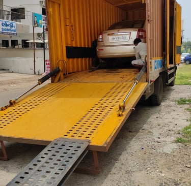 CAR TRANSPORTATION BY LEO RELOCATION VADODARA