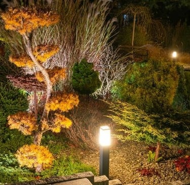 Illuminare il giardino in sicurezza senza eccessi di luce