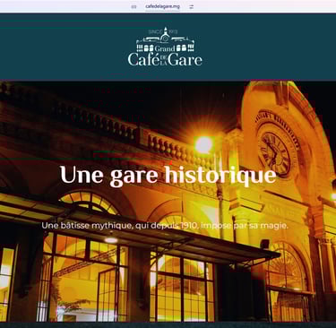 Site web : Grand café de la gare