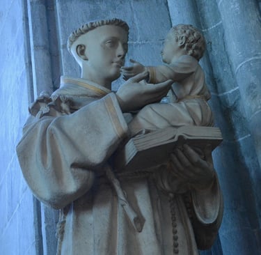 Santo Antônio e o menino Jesus