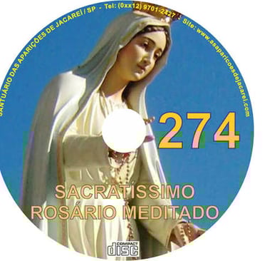Santo Rosário Meditado em cd