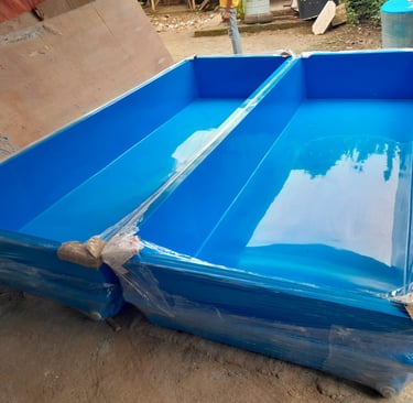 Jual fiberglass Tangerang meliputi bak fiber kaca, tangki & talang air fiberglass, sistem FRP indust