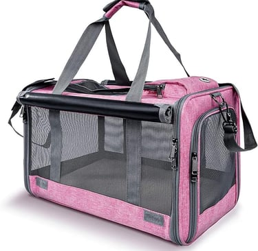 Hot Cross Buns recommended pet carrier - soft sided carrier available on Amazon