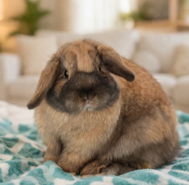 Hot Cross Buns Porridge enjoying life in a cozy living room