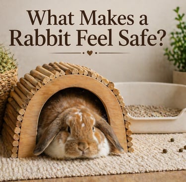 Broken orange Hot Cross Bun feeling safe in her surroundings