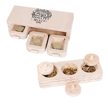 Hot Cross Buns supply list - Small Pet Select foraging puzzles