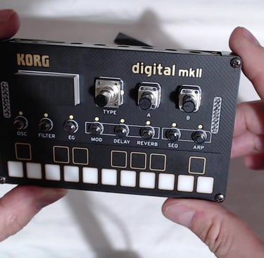 14 Korg NTS-1 MK2 Finally assembled