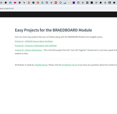 AE Modular BRAEDBOARD 2