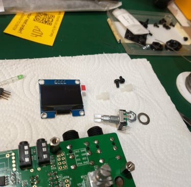 Ksoloti Gills: Oled display 1