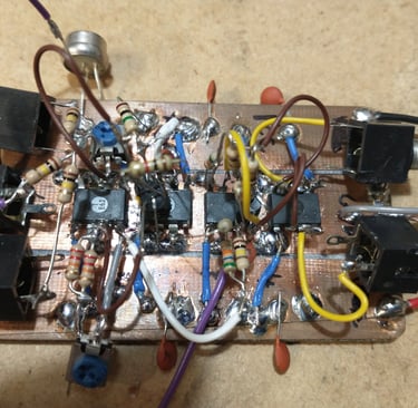 Deadbug VCO final build