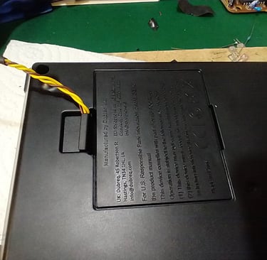 Stylophone Beat sync mod cable routing 4