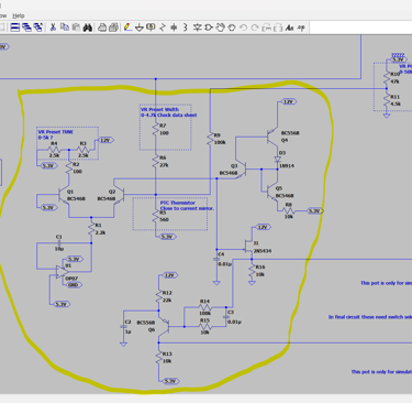 TB303 LTSPICE Main VCO core