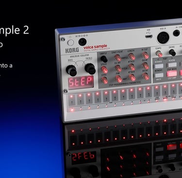 Volca Sample 2 keyboard playable sampler