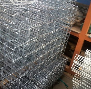 calhas aramadas, eletrocalhas aramadas