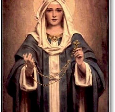 Rosary Garden Plaque