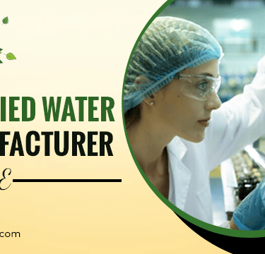 Purified Water Manufacturer in UAE