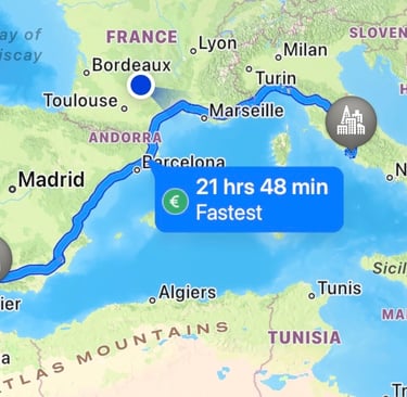 From Rome to Malaga: Our Gruelling Wedding Adventure