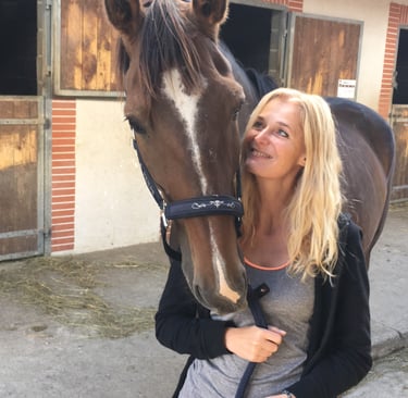 Céline Peccavy cheval centre équestre
