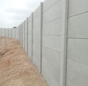 Cerco Prefabricado de concreto en Andesegur Seguridad