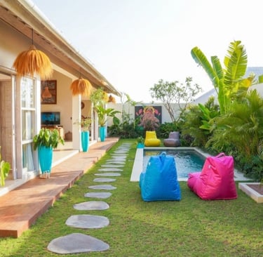 construction of villas in Bali