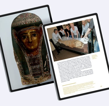 2 pages of digital publication: Endless stories.