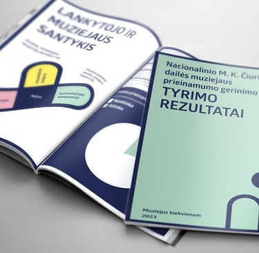 Publication of the National M. K. Čiurlionis Art Museum Accessibility Improvement Study. 