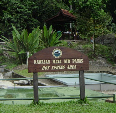 borneo kota kinablau poring hot springs