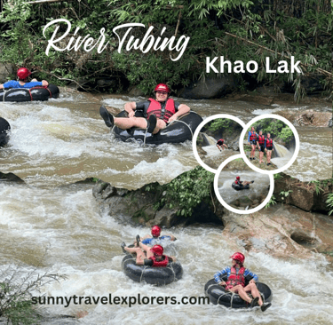 river tubing kapong khao lak thailand