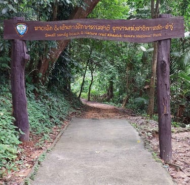 thailand khao lak lam ru national park