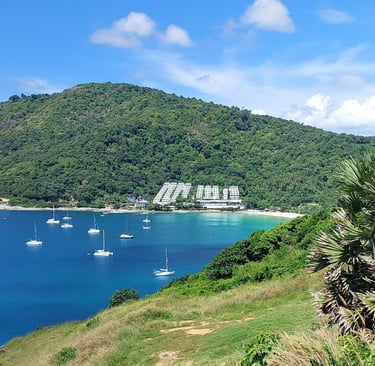 thailand phuket best viewpoints windmill nai harn beach