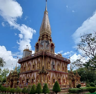 thailand phuket wat chalong temple
