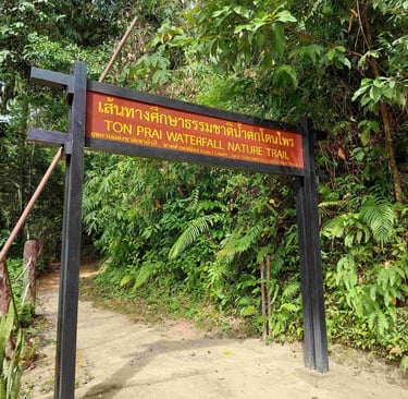 ton prai waterfall nature trail