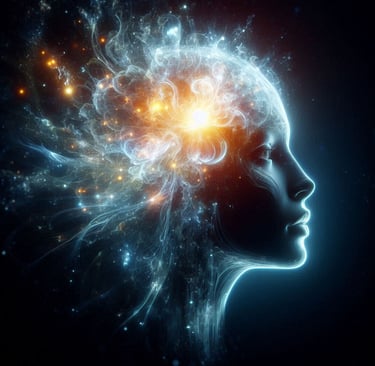 tête et cerveau en activité